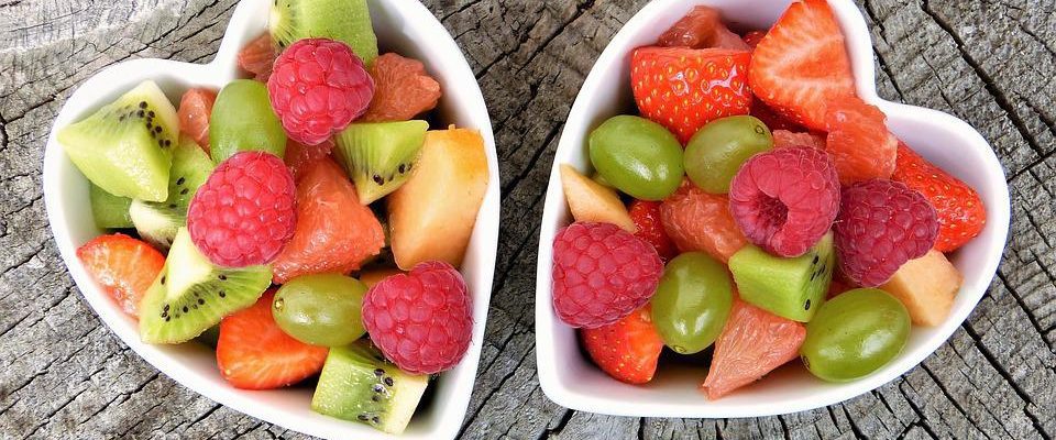 fruit in heart bowls | Micro Markets